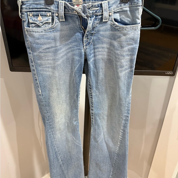 True Religion Light Blue Boot Cut Jeans - Picture 7 of 7
